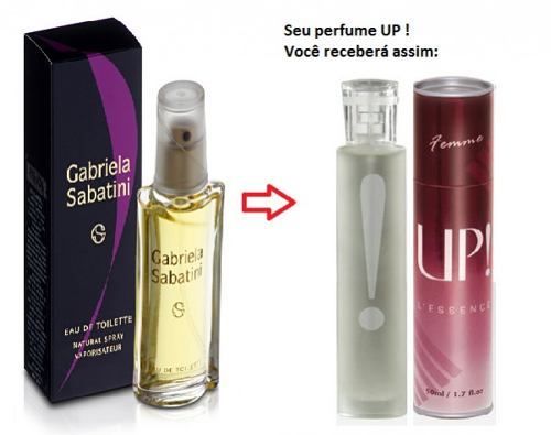 Perfume Feminino 50ml - UP! 24 - Gabriela Sabatini